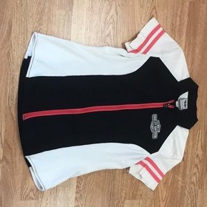 Harley-Davidson Ladies Passion,Drive, Freedom  riding collared shirt.